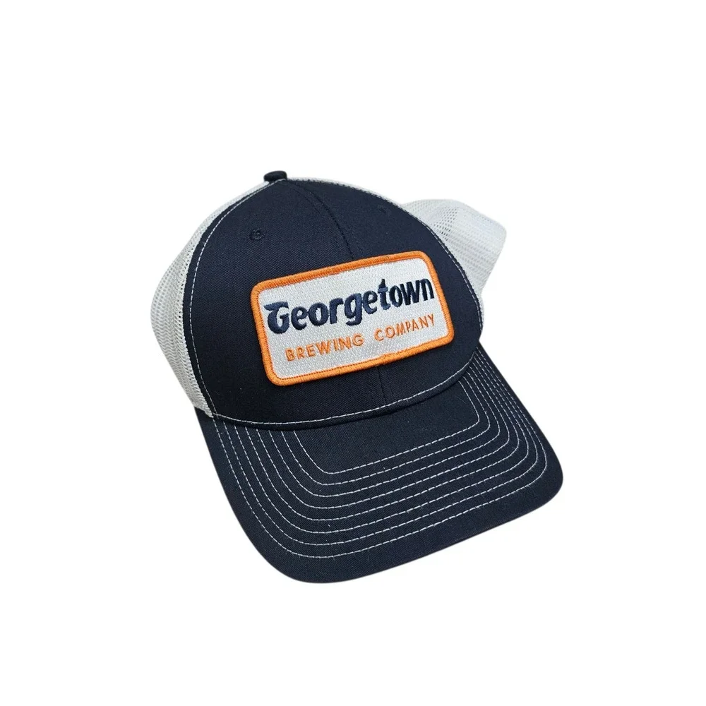 Georgetown Brewing Company Trucker Hat‎ Patch Logo Snapback Retro